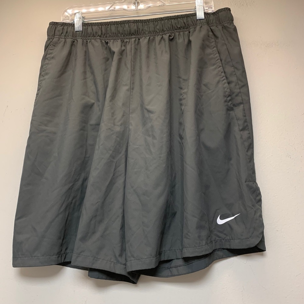 Nike Dri-FIT Training Shorts Mens XXL Gray Excellent Lightweight Activewear